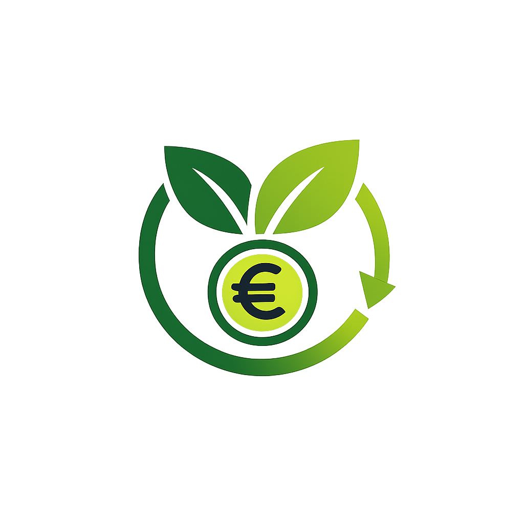 Abstraktes Symbol für ausgewogene Finanzplanung